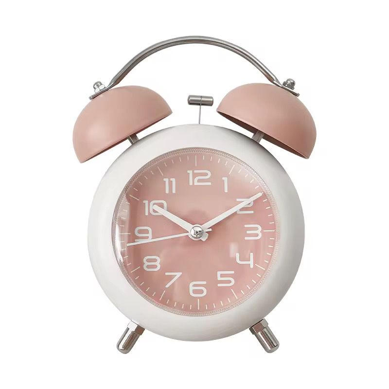 Art Deco Silent Desk Alarm Clock with Snooze Function – Havenly Homes