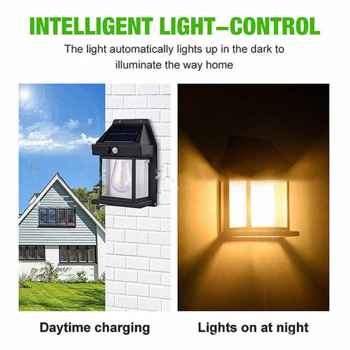 Solar Outdoor Wall Light – Havenly Homes