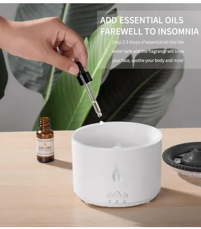 Flame & Volcano Essential Oil Diffuser | Home Décor & Diwali Gift