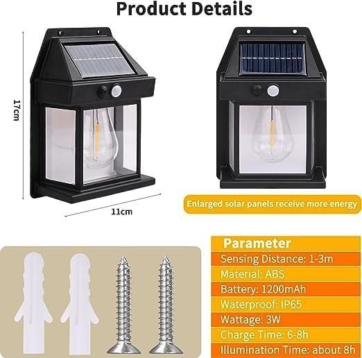 Solar Outdoor Wall Light – Havenly Homes