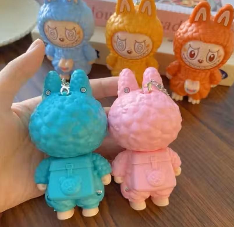Labubu Keychain – Cute Kawaii Cartoon Keyring & Décor – Havenly Homes
