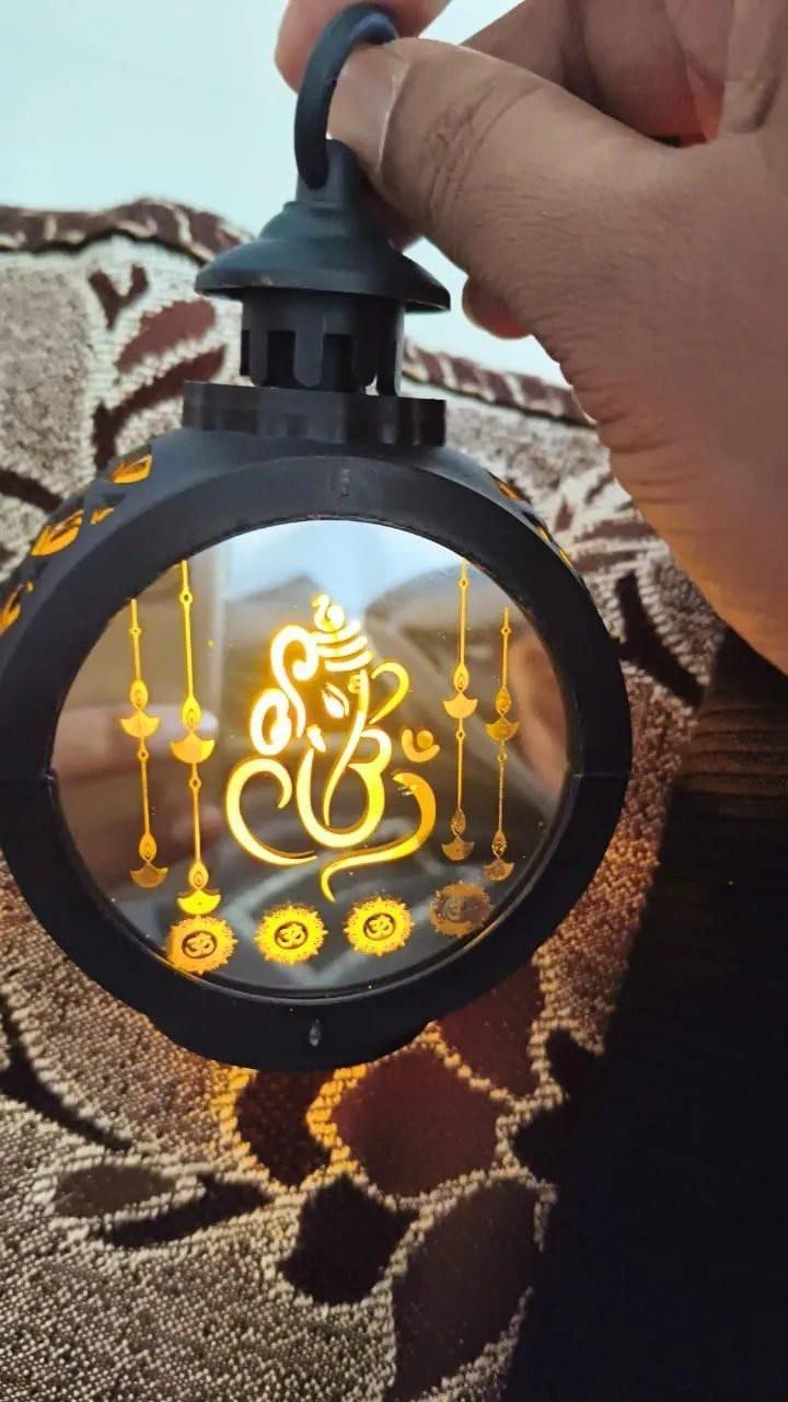 Festive Lantern Lights with Ganesh Ji Design – Havenly Homes