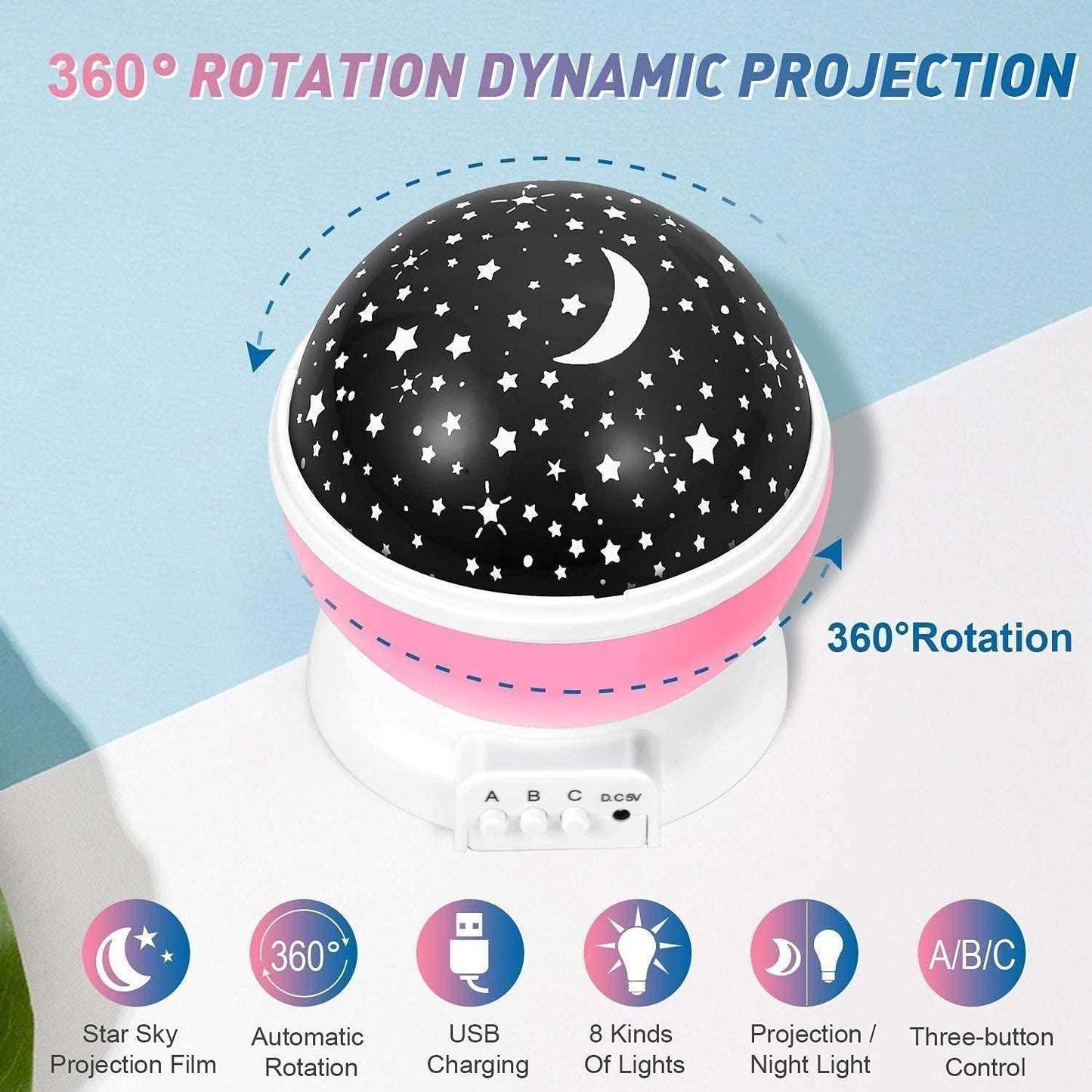 Star Moon Night Light Lamp – Havenly Homes