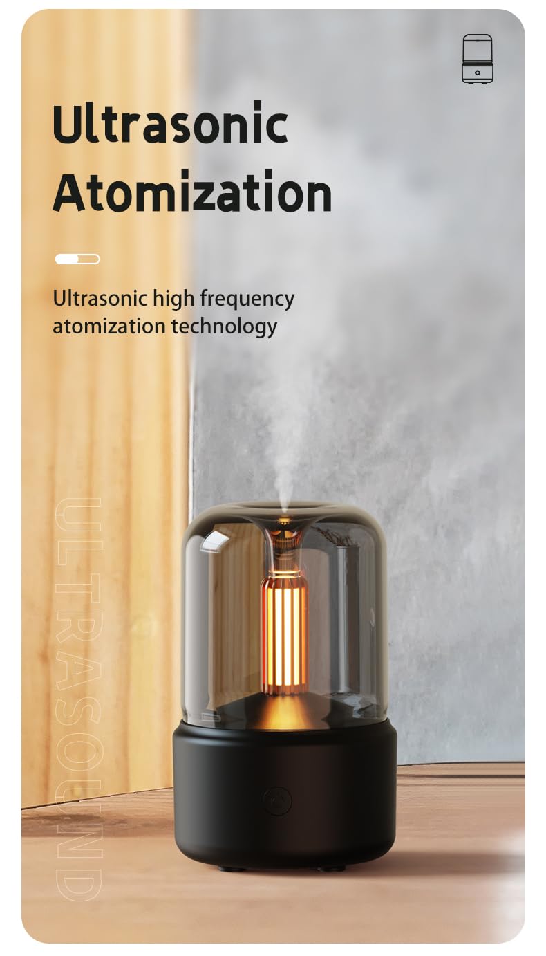 🌫️ Atmosphere Candle Light Humidifier Havenly Homes