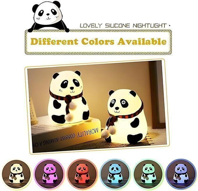 Cute Panda Kids Night Lamp with Touch Sensor – Havenly Homes