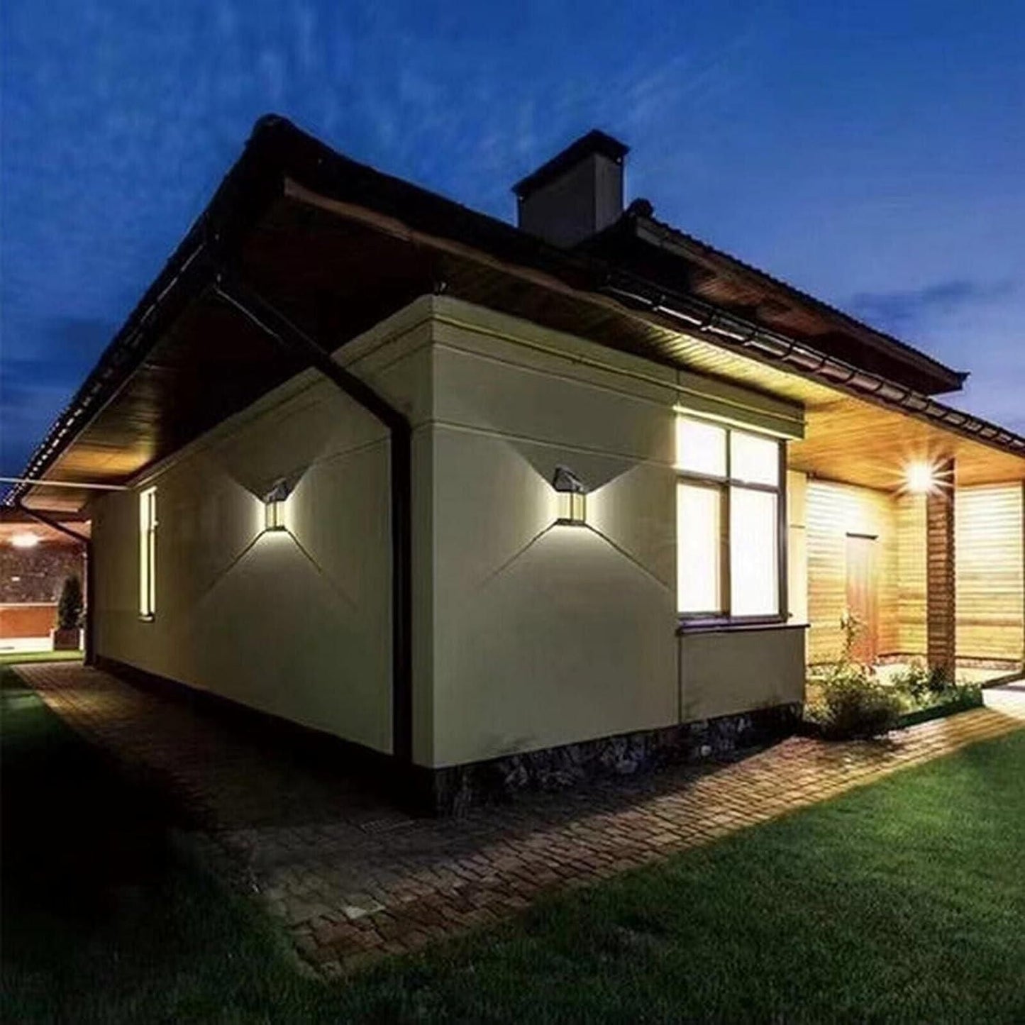 Solar Outdoor Wall Light – Havenly Homes