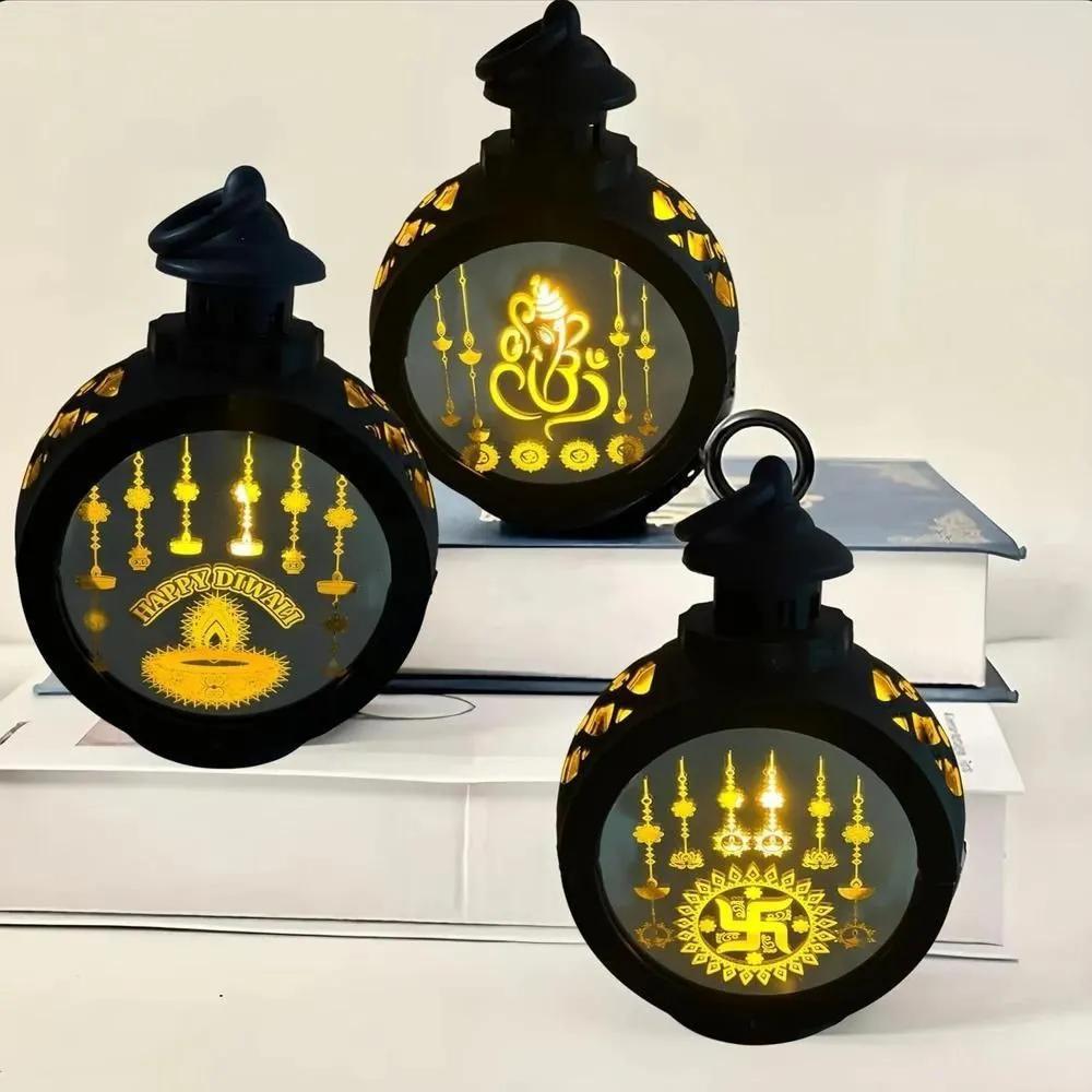 Festive Lantern Lights with Ganesh Ji Design – Havenly Homes