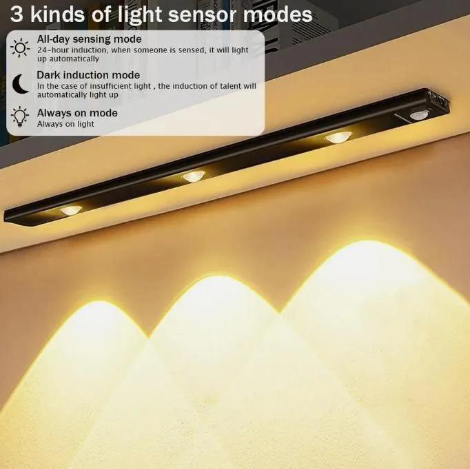 LED PIR Motion Sensor Cabinet Light – USB Rechargeable – Havenly Homes