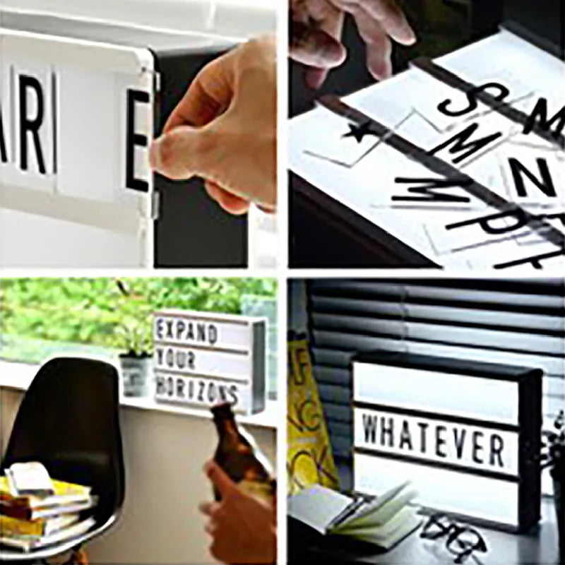 đĄ DIY A4/A5 Size LED Combination Light Box | Havenly Homes
