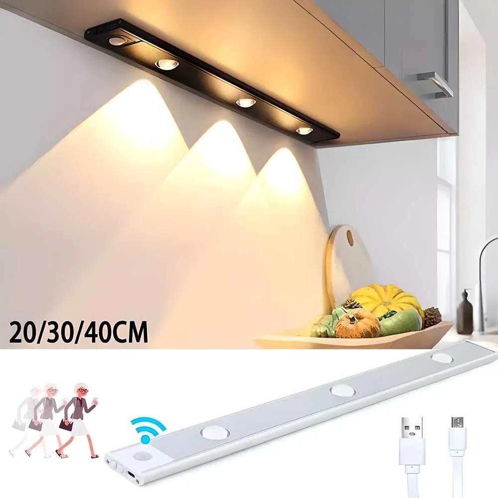 LED PIR Motion Sensor Cabinet Light – USB Rechargeable – Havenly Homes