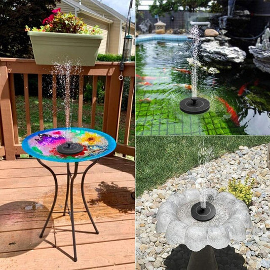 New Outdoor Fully Automatic Mini Solar Water Fountain