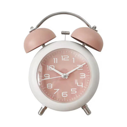Art Deco Silent Desk Alarm Clock with Snooze Function – Havenly Homes