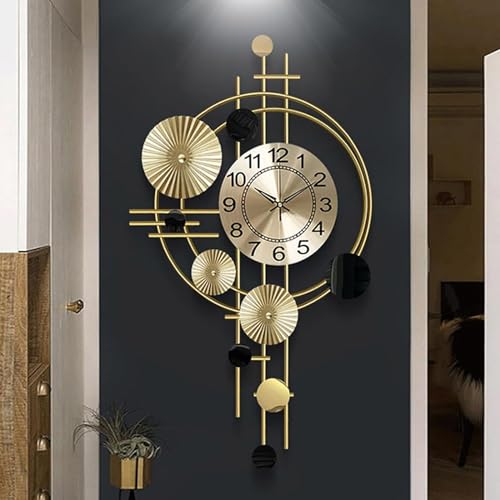 Universe Time Décor Wall Clock Premium Iron Wall Décor – Havenly Homes - Havenly Homes