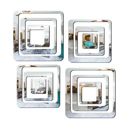 3D Acrylic Mirror Wall Sticker Decoration – Havenly Homes