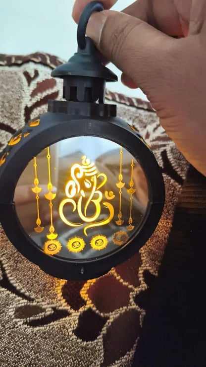 Festive Lantern Lights with Ganesh Ji Design – Havenly Homes