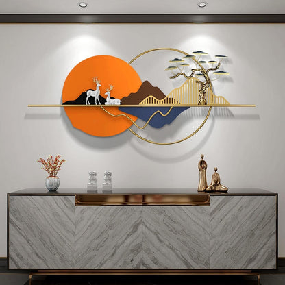 WHITE DEER MOUNT DECOR | Premium Iron & MDF Wall Art | Havenly Homes - Havenly Homes