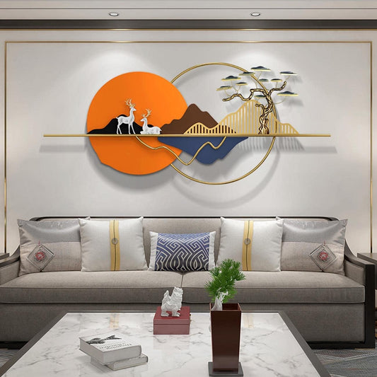 WHITE DEER MOUNT DECOR | Premium Iron & MDF Wall Art | Havenly Homes - Havenly Homes