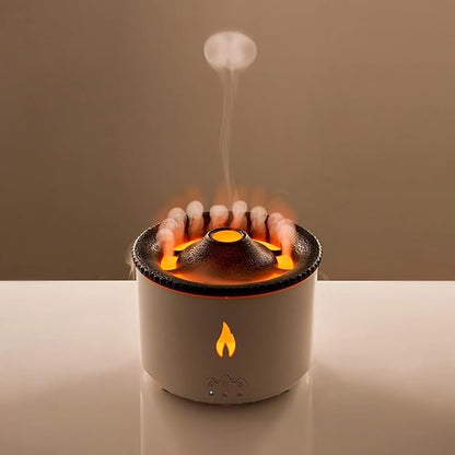 Flame & Volcano Essential Oil Diffuser | Home Décor & Diwali Gift