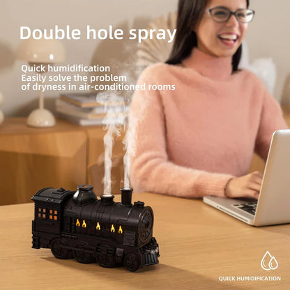 Mystiq Vintage Train Essential Oil Diffuser Havenly Homes