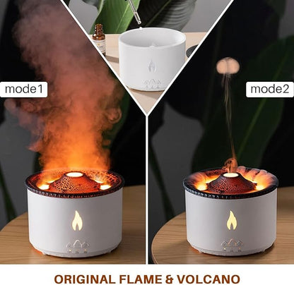 Flame & Volcano Essential Oil Diffuser | Home Décor & Diwali Gift