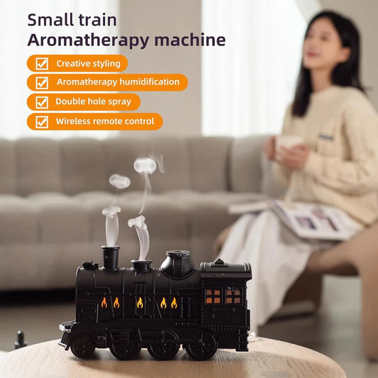 Mystiq Vintage Train Essential Oil Diffuser Havenly Homes
