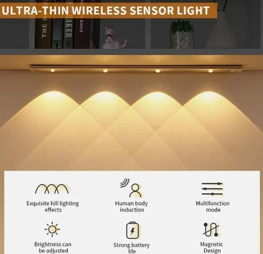 LED PIR Motion Sensor Cabinet Light – USB Rechargeable – Havenly Homes