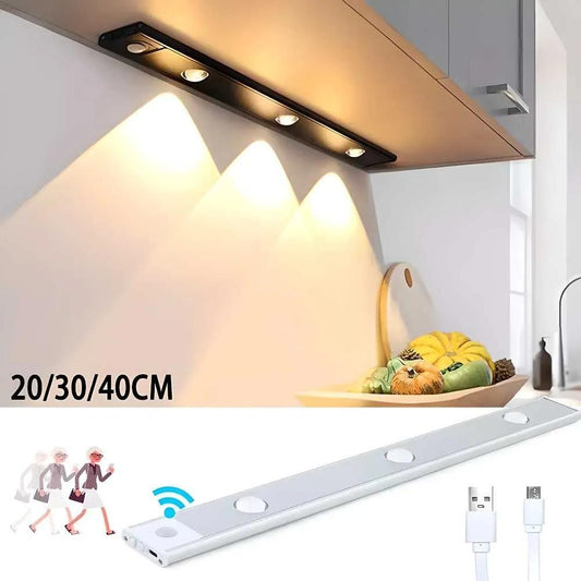 LED PIR Motion Sensor Cabinet Light – USB Rechargeable – Havenly Homes