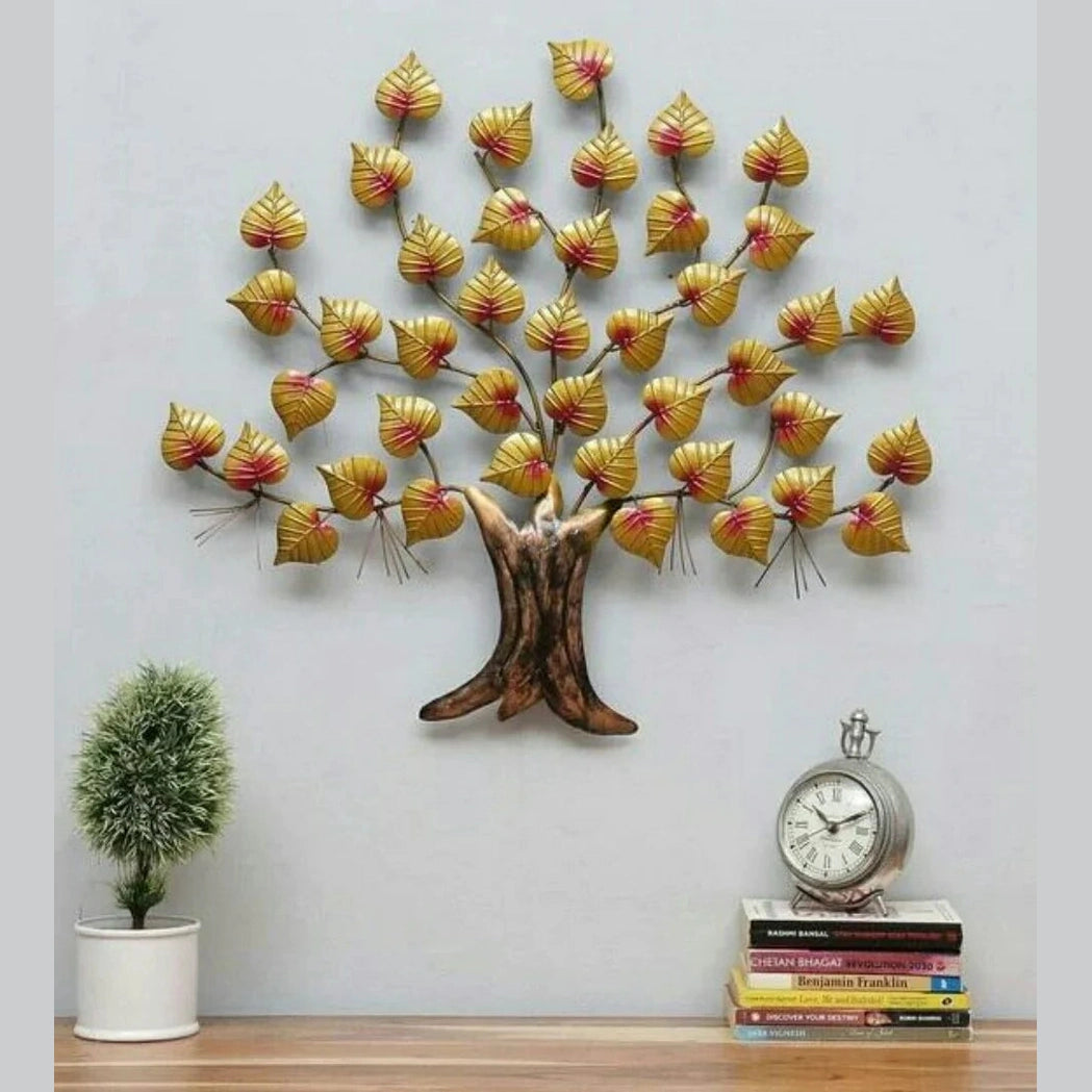 Piple Leaf Tree (CW038) – Metal Wall Décor | Nature-Inspired Home Decoration - Havenly Homes