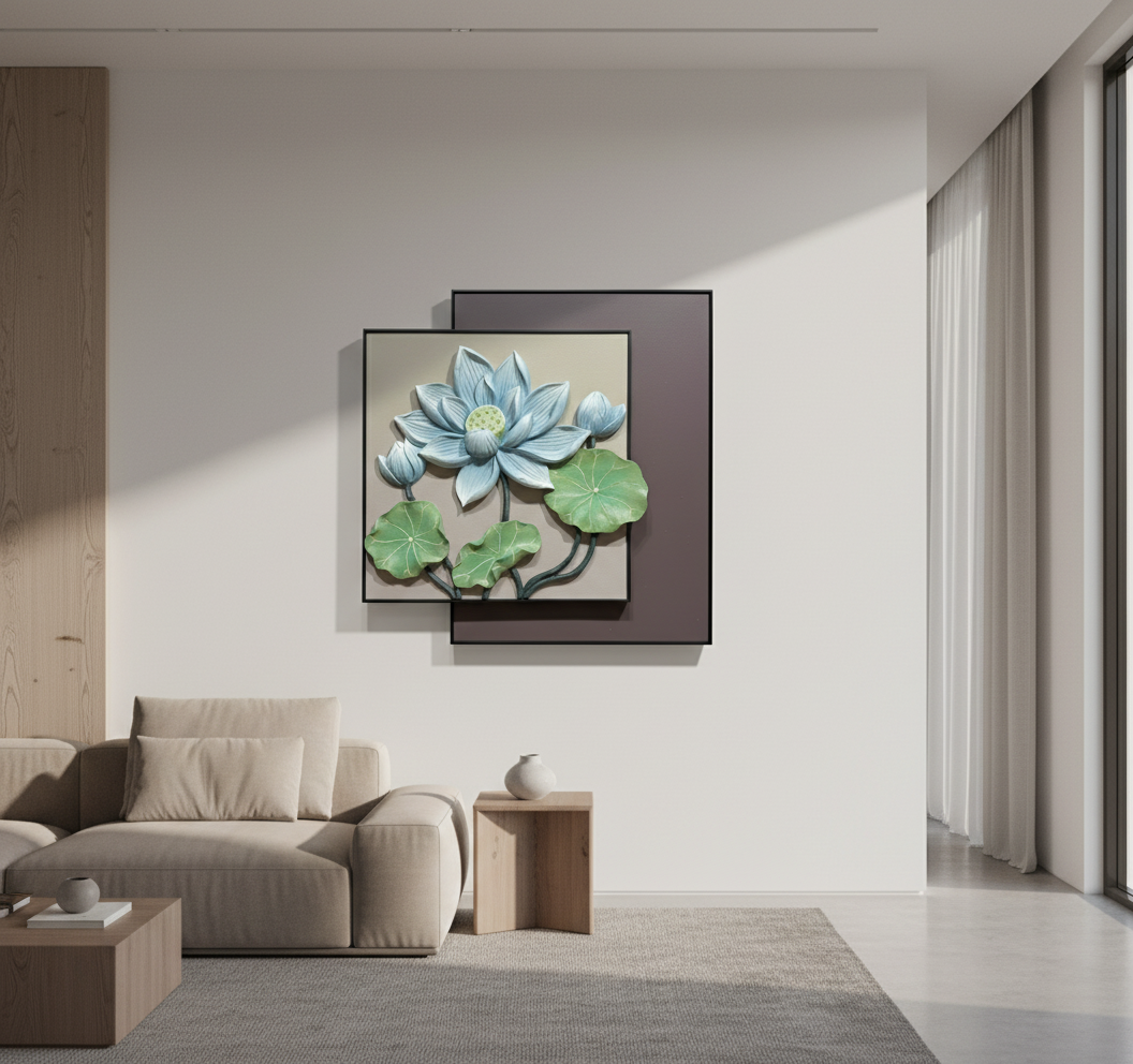 3D Lotus Blossom Wall Art – Havenly Homes