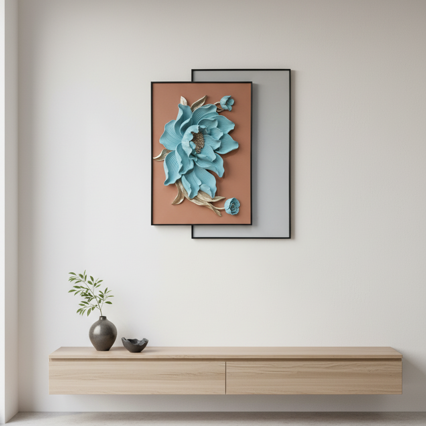 Premium 3D Floral Wall  Modern Home Décor | Havenly Homes