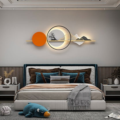 Arcadia Line Wall Art | Modern Iron & Steel Wall Décor | Havenly Homes - Havenly Homes