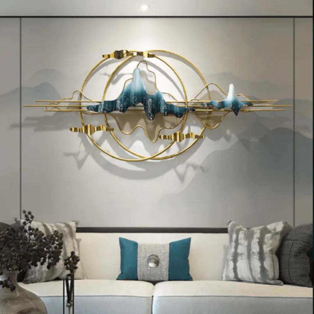 Pueblo Decor Metal Wall Art | Premium Iron Wall Décor for Living Room – Havenly Homes - Havenly Homes