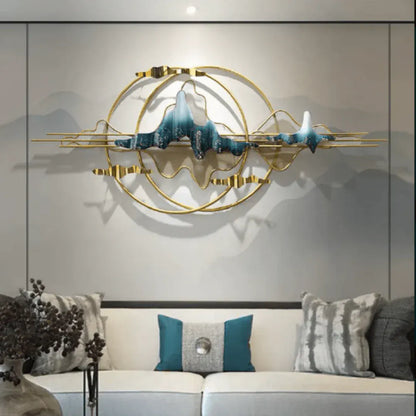 Pueblo Decor Metal Wall Art | Premium Iron Wall Décor for Living Room – Havenly Homes - Havenly Homes