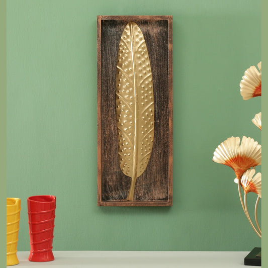 Hale Leaf Décor iron & MDF Wall Hanging for Home Décor - Havenly Homes