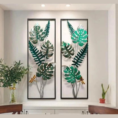 Palm Leaf Frame S2 – Elegant Iron Wall Décor | Home & Room Decoration - Havenly Homes