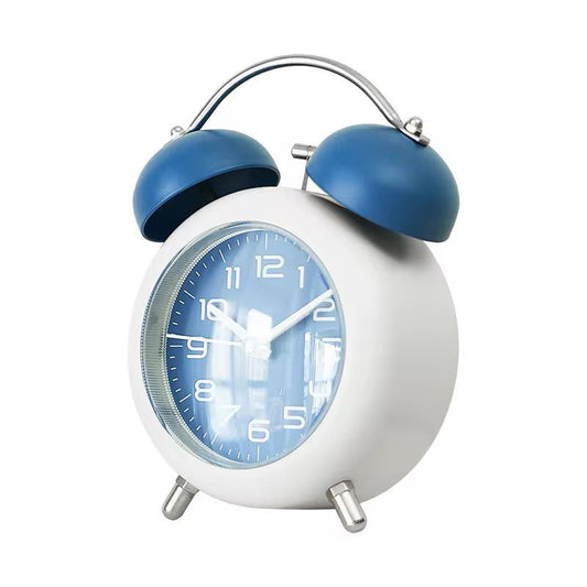 Art Deco Silent Desk Alarm Clock with Snooze Function – Havenly Homes