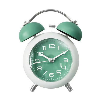 Art Deco Silent Desk Alarm Clock with Snooze Function – Havenly Homes